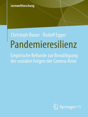 cover image of Pandemieresilienz